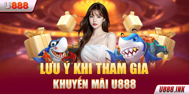 Một số lưu ý khi tham gia khuyến mãi U888 Một số lưu ý khi tham gia khuyến mãi U888